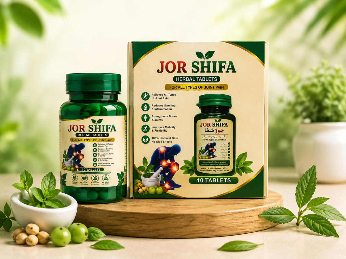 JOR SHIFA Herbal Tablets for Joint Pain (70% Off)